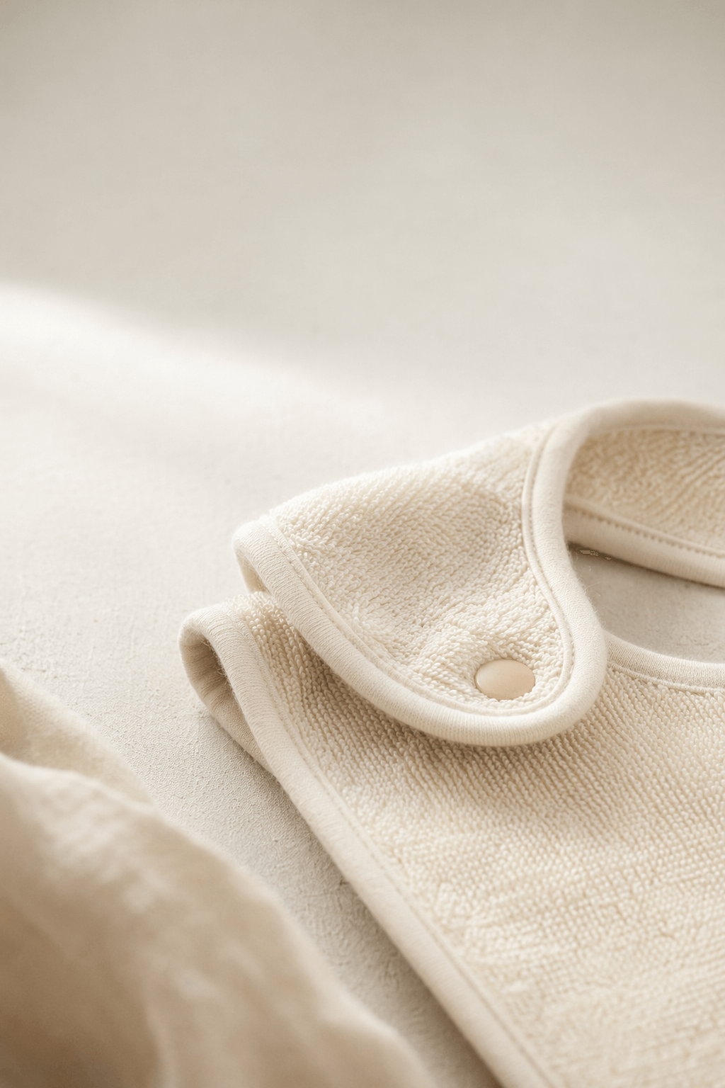 dánda fabric and care badge in a simple calm finish